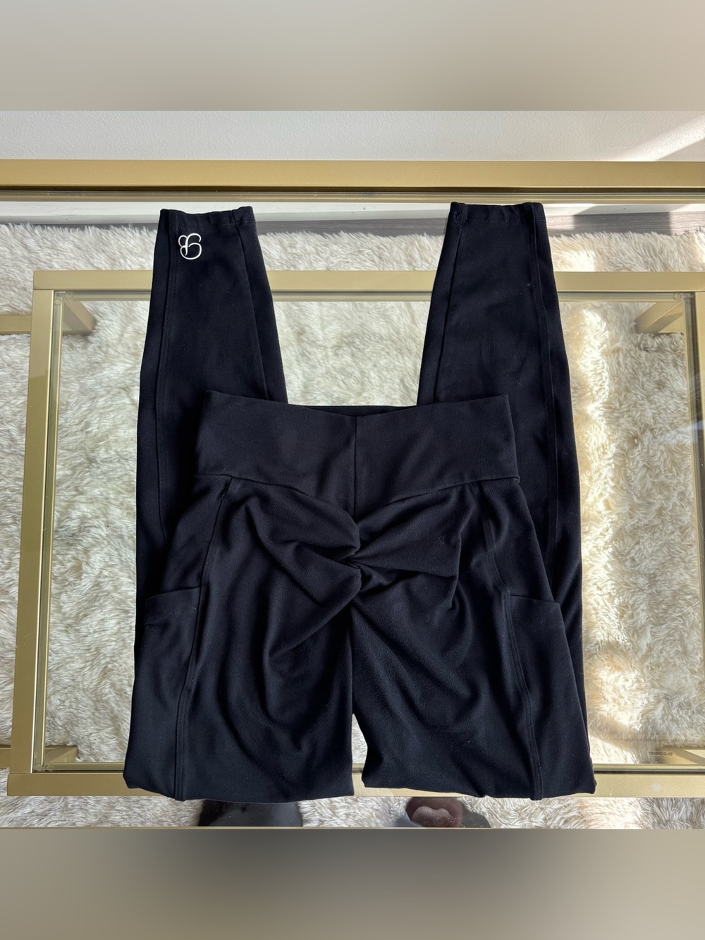Bombshell Sportswear Black High-Rise Leggings size medium